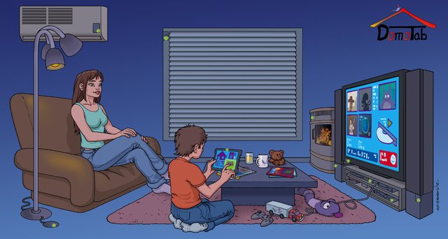 Plaquette présentation DomoTab